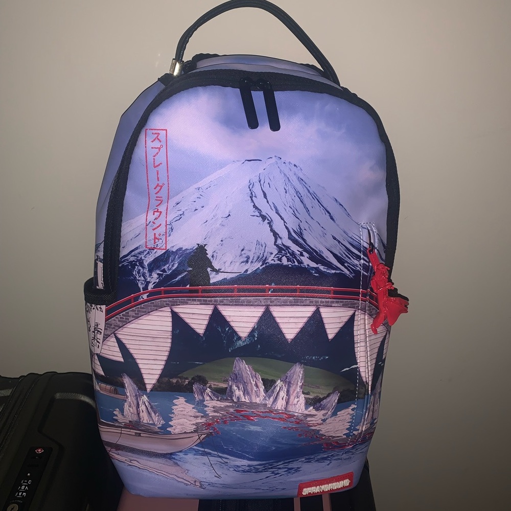 Sacred Mountain with Samurai Sprayground Backpack
